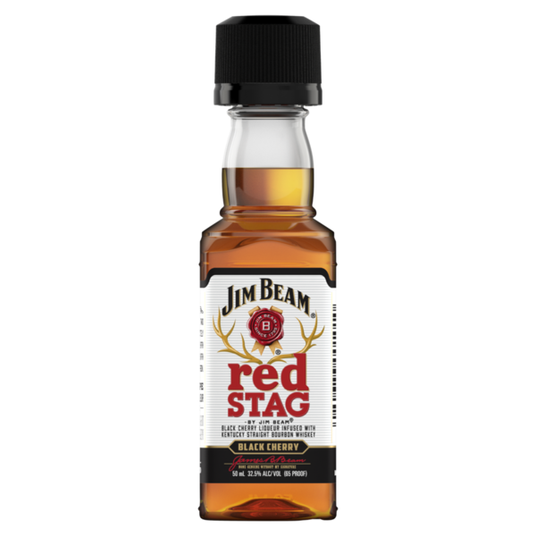 North American Whiskey Jim Beam Red Stag Kentucky Straight Bourbon Whiskey hero