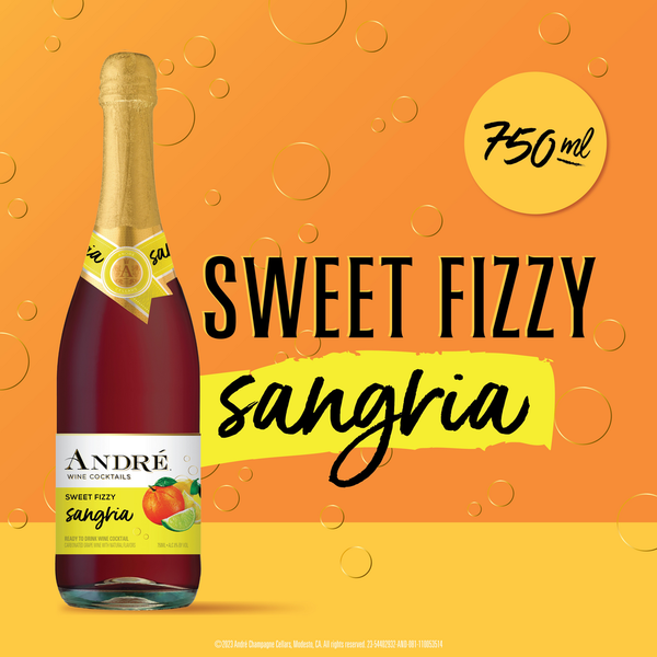 Sparkling Wine André Sweet Fizzy Sangria Sparkling Wine Cocktail 750ml hero