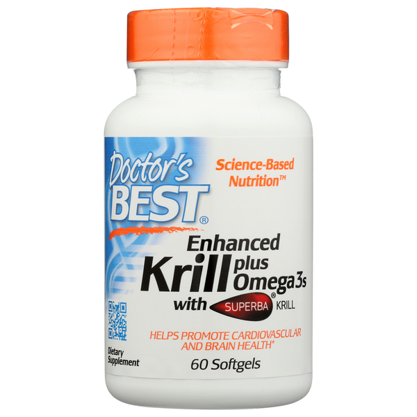 Vitamins & Supplements Doctor’s Best Enhanced Omega3 Krill Oil hero