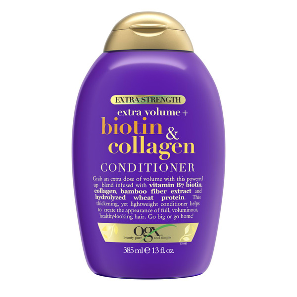 Hair Care OGX Extra Strength Biotin & Collagen Conditioner hero