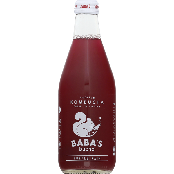 Tea Baba's Bucha Kombucha, Premium, Purple Rain hero