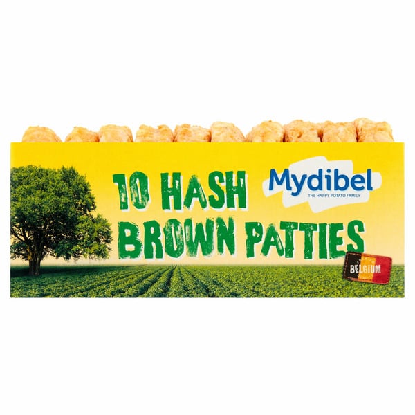 Frozen Breakfast Mydibel Hash Brown Patties hero