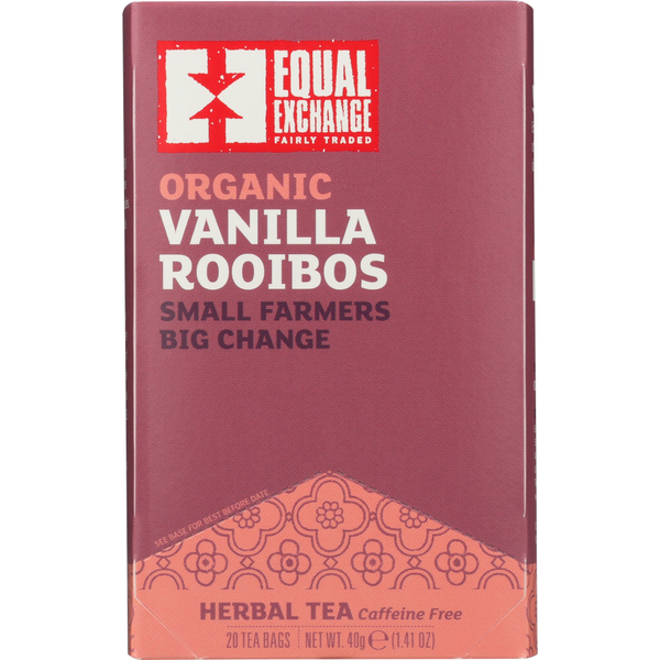 Tea Equal Exchange Tea Vanilla Rooibos Og hero