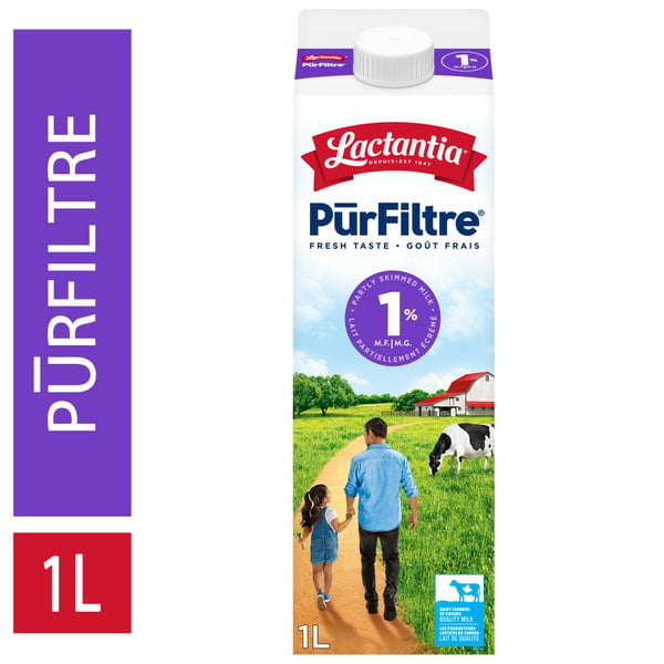 Milk Lactantia Purfiltre Milk 1% Partly Skimmed hero