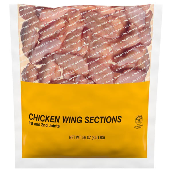 Fresh Chicken & Turkey Howard County Uncooked Chicken Wing Sections, 1st & 2nd Joints hero