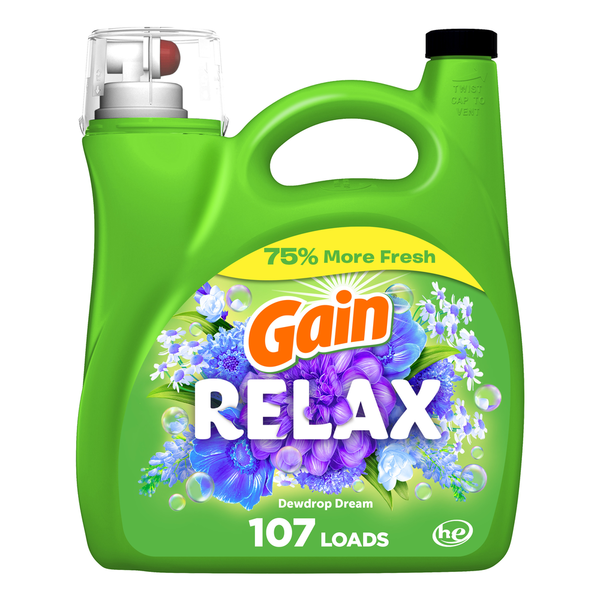 Laundry Gain Laundry Detergent, Relax hero