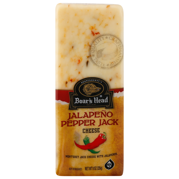 Packaged Cheese Boar's Head Jalapeño Pepper Jack Cheese hero