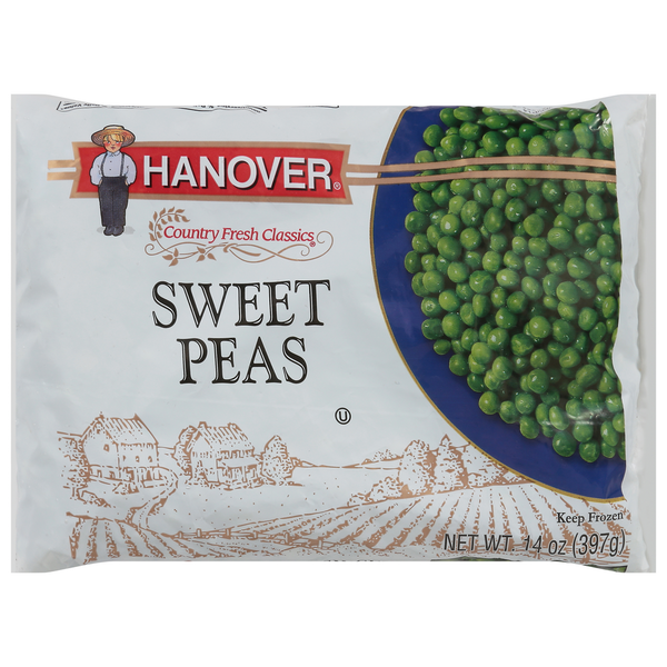 Frozen Produce Hanover Sweet Peas hero