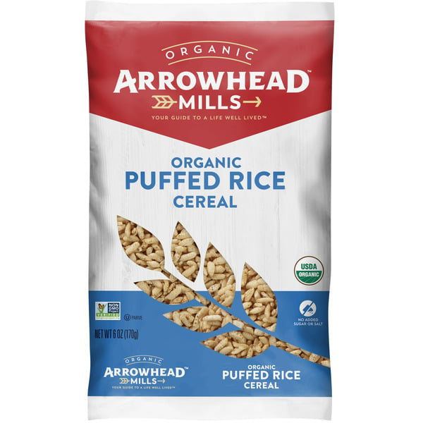 Cereal Arrowhead Mills Puffed Rice Cereal hero