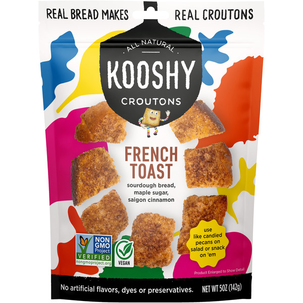 Prepared Meals Kooshy Croutons French Toast hero