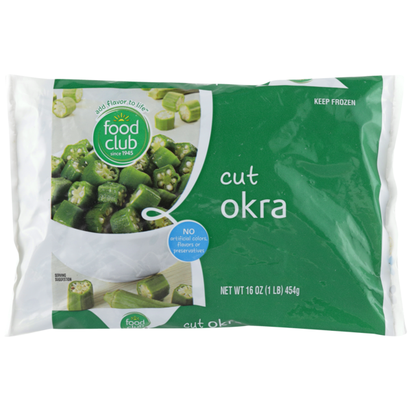 Frozen Produce Food Club Cut Okra hero