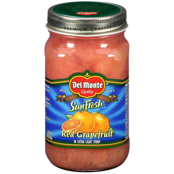 Canned Fruit & Applesauce Del Monte Sunfresh Pink Grapefruit Slices hero