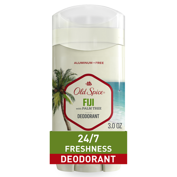 Deodorants Old Spice Men's Deodorant Aluminum-Free Fiji with Palm Tree hero