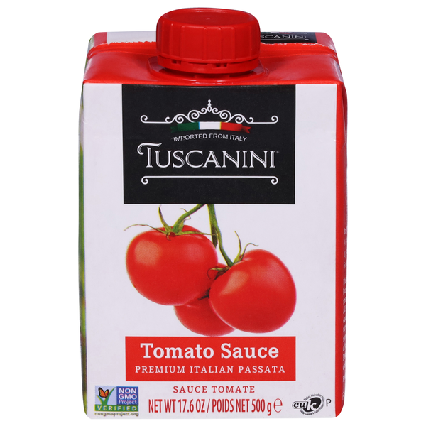 Condiments Tuscanini Tomato Sauce, Premium, Italian hero