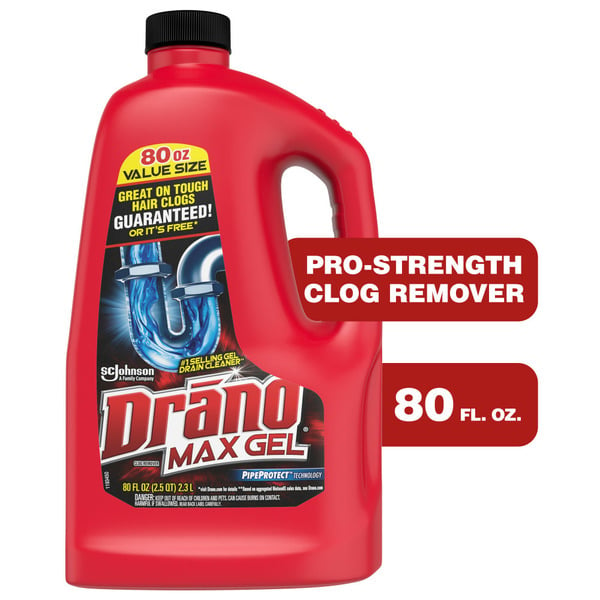 Cleaning Supplies Drano® Max Gel Clog Remover hero