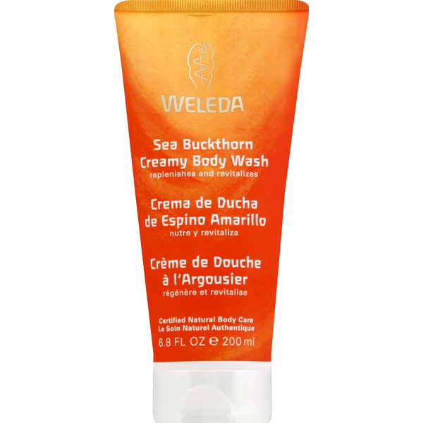 Body Lotions & Soap Weleda Body Wash, Creamy, Sea Buckthorn hero