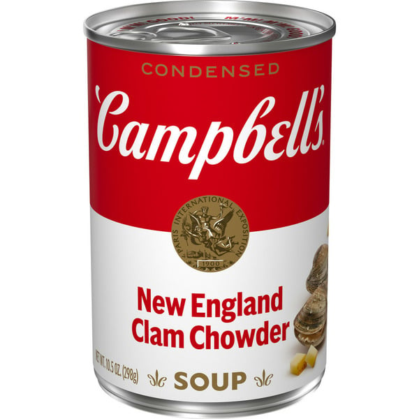 Soup, Broth & Bouillon Campbell's New England Clam Chowder Soup hero