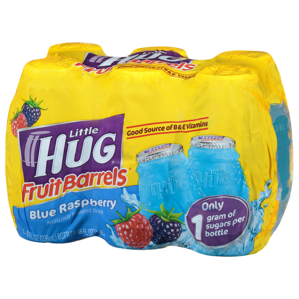 Beverages Little Hug Fruit Barrels, Blue Raspberry Drink hero