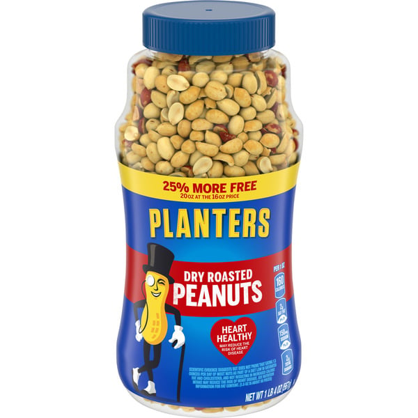 Nuts, Seeds & Dried Fruit Planters Dry Roasted Peanuts hero