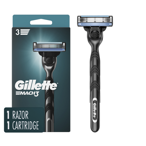 Shave Needs Gillette Mach3 Men's Razor Handle + Blade Refill hero