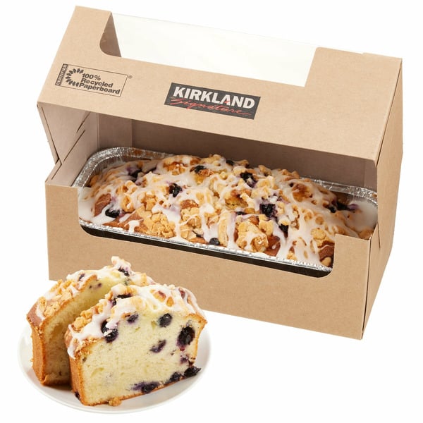 Muffins & Pastries Kirkland Signature Lemon Blueberry Loaf hero