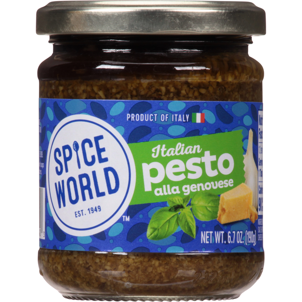 Pasta Sauce Spice World Pesto, Italian hero