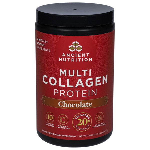 Protein & Meal Replacements Ancient Nutrition Multi Collagen Protein, Chocolate hero