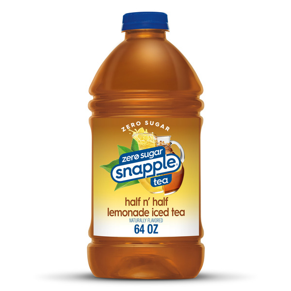 Tea Snapple Half 'n Half, Lemonade Iced Tea, Diet hero