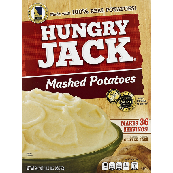 Instant Foods Hungry Jack Mashed Potatoes hero