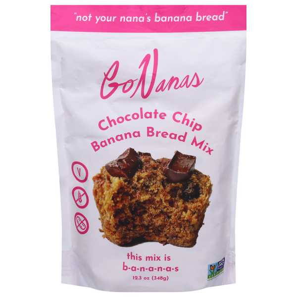 GoNanas Banana Bread Mix, Chocolate Chip hero