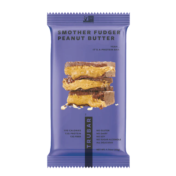 Energy & Granola Bars Trubar Smother Fudger Peanut Butter hero