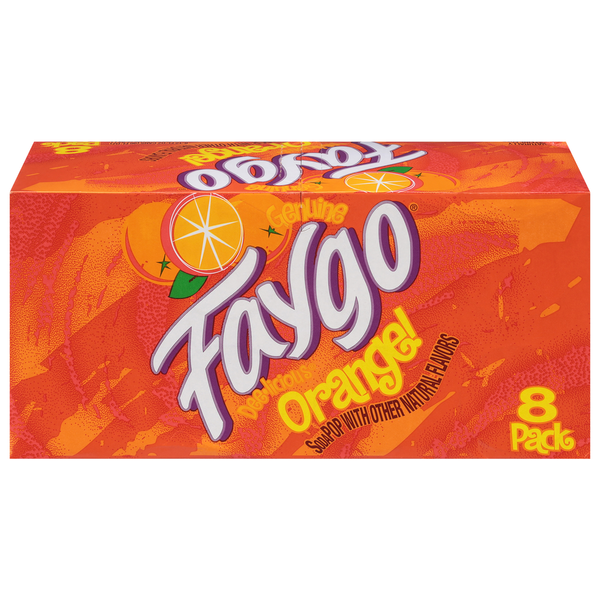 Soft Drinks Faygo Soda Pop, Orange! hero