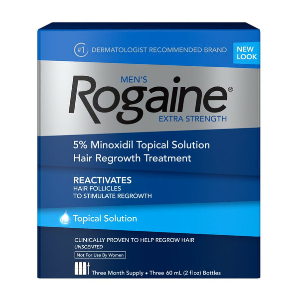 Hair Care ROGAINE Men's Extra Strength 5% Minoxidil Solution hero