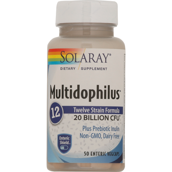 Digestion Solaray Multidophilus, Vegcaps hero