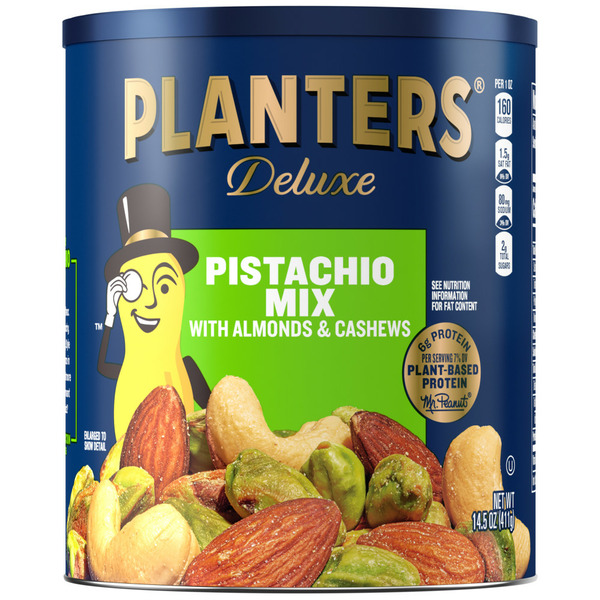 Nuts, Seeds & Dried Fruit Planters Deluxe Pistachio Mix hero