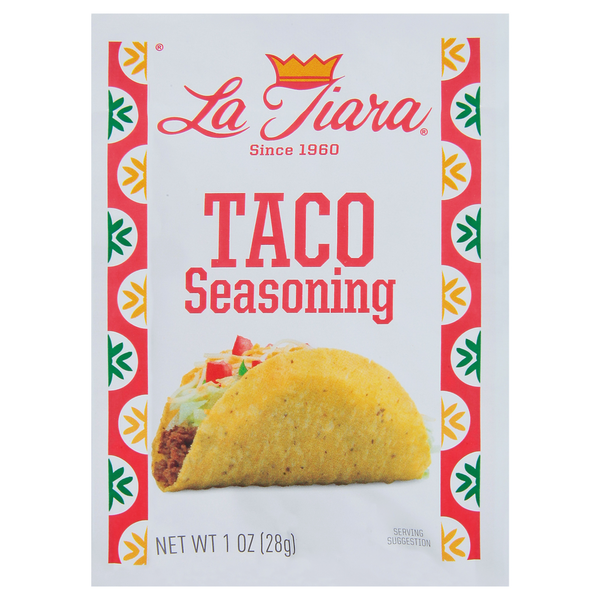 Spices & Seasonings La Tiara Seasoning, Taco hero