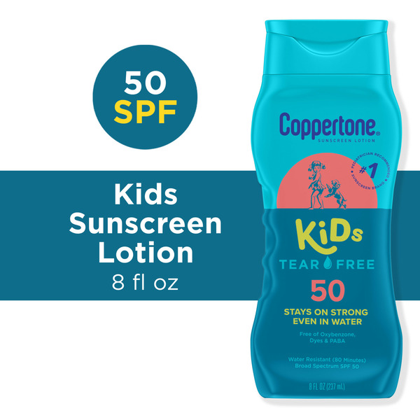 Body Lotions & Soap Coppertone Water Resistant Sunscreen Lotion, SPF 50 Sunscreen hero