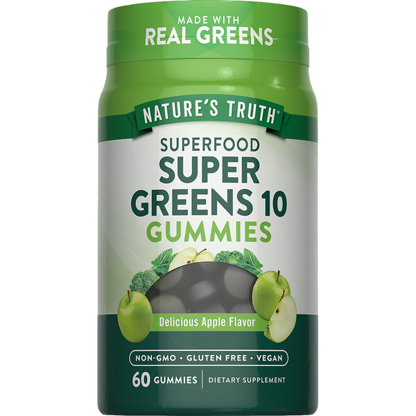 Nature's Truth Super Greens Gummies hero