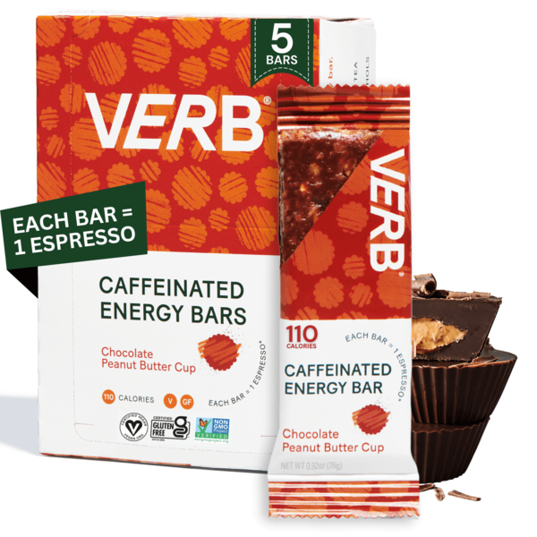 Energy & Granola Bars Verb Energy Gluten Free Caffeinated Energy Bars, Chocolate Peanut Butter Cup hero