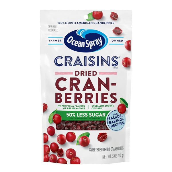 Nuts, Seeds & Dried Fruit Ocean Spray Dried Cranberries hero