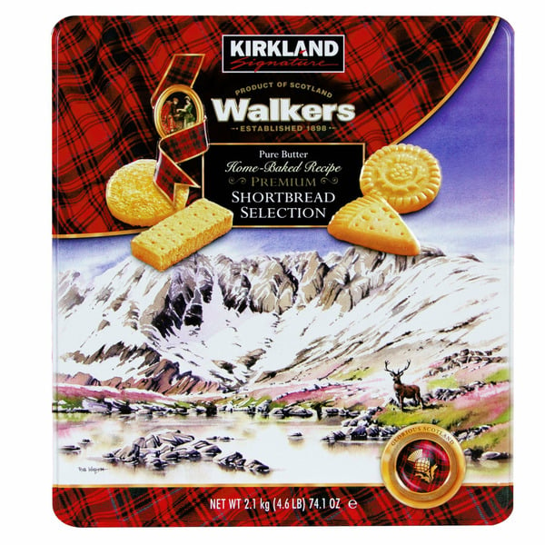 Cookies Kirkland Signature Kirkland Signature Walkers Premium Shortbread Selection Tin hero