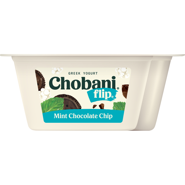 Yogurt Chobani Yogurt, Greek, Mint Chocolate Chip hero