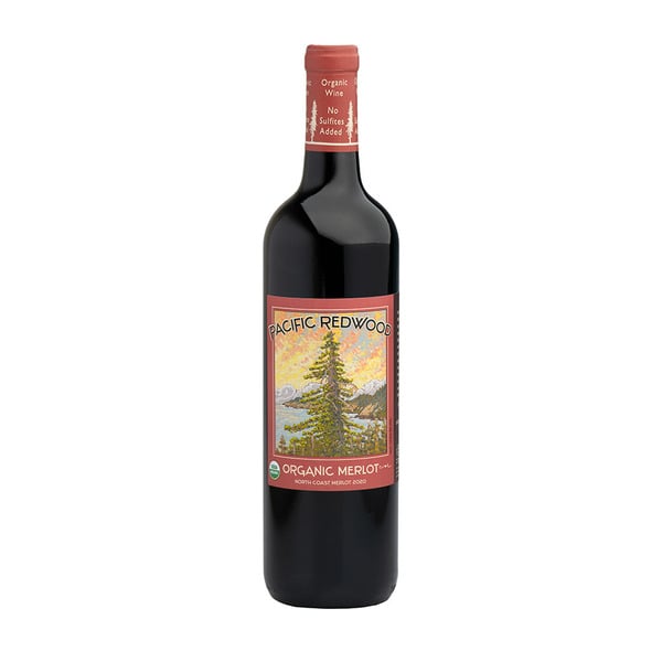 Red Wines Pacific Redwood Organic Merlot hero