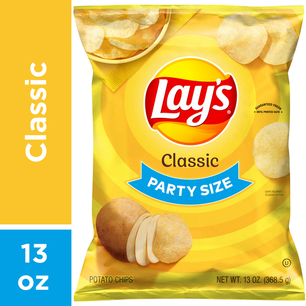 Chips & Pretzels Lay's Potato Chips Classic 13 Oz hero