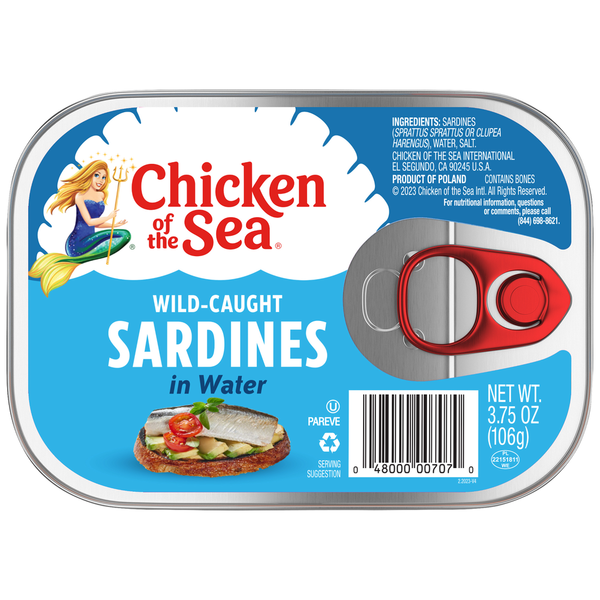 Canned Meat & Seafood Chicken of the Sea Sardines hero