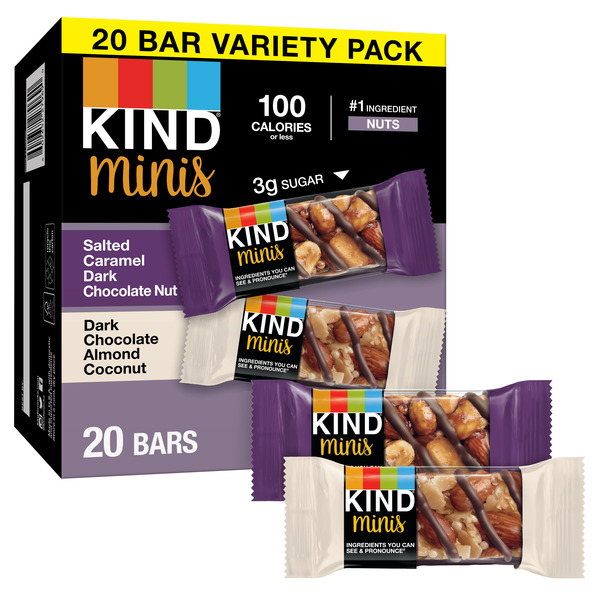 Energy & Granola Bars KIND Mini Mixed Flavors hero