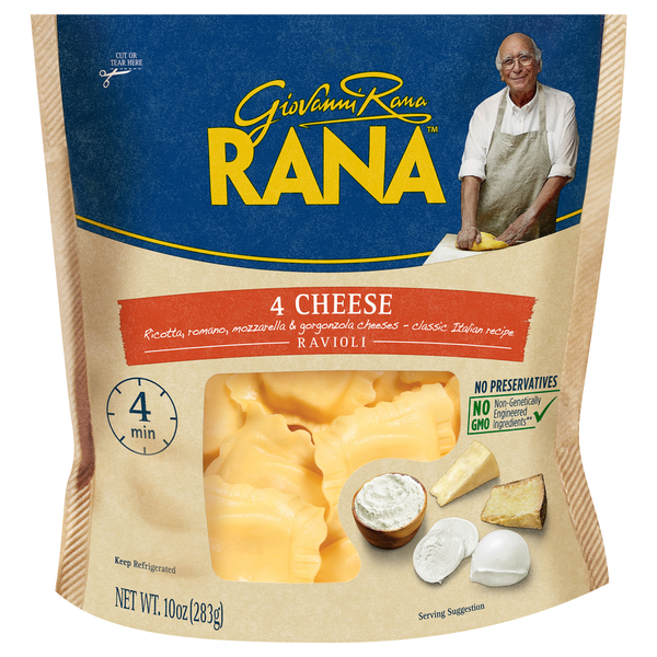 Lunch Meat Rana Four Cheese Ravioli hero