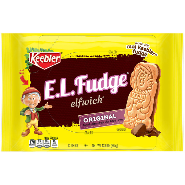 Cookies & Cakes Keebler E.L. Fudge Elfwich Cookies Original hero