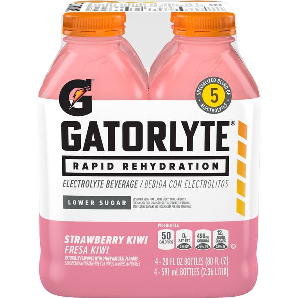 Gatorade Gatorlyte Electrolyte Beverage, Strawberry Kiwi hero