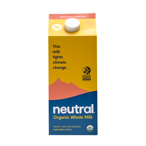 Neutral Organic Whole Milk hero